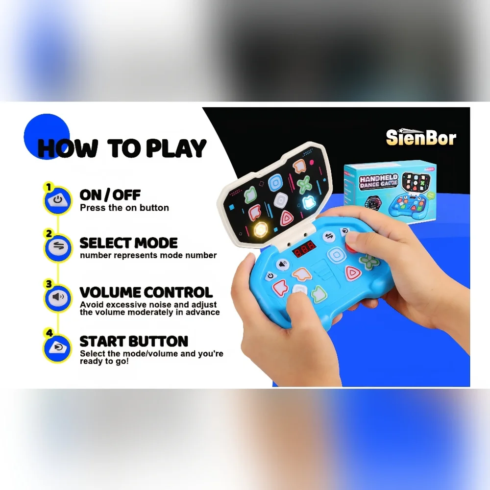 Blue Handheld Sensory Fidget Toys for Kids‎ 8-12, Boys & Girl ADHD